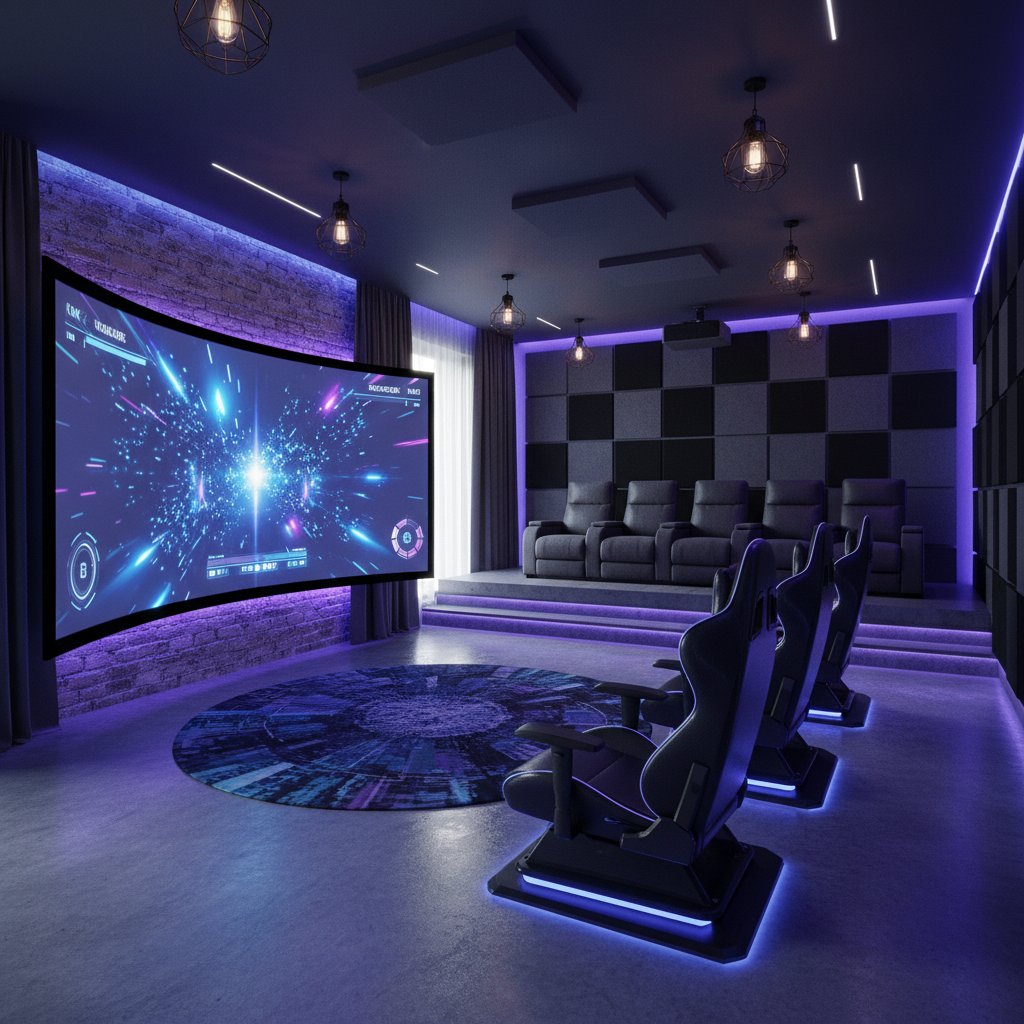 Kensington Penthouse Media Room